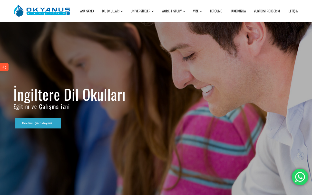 Okyanus Yurtdışı Eğitim Danışmanlığı screenshot — 30 Apr 2026