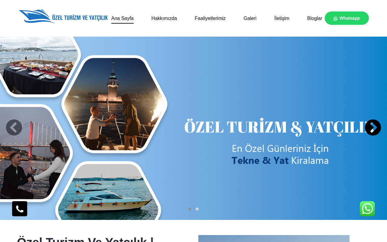 Özel Turizm Ve Yatçılık screenshot