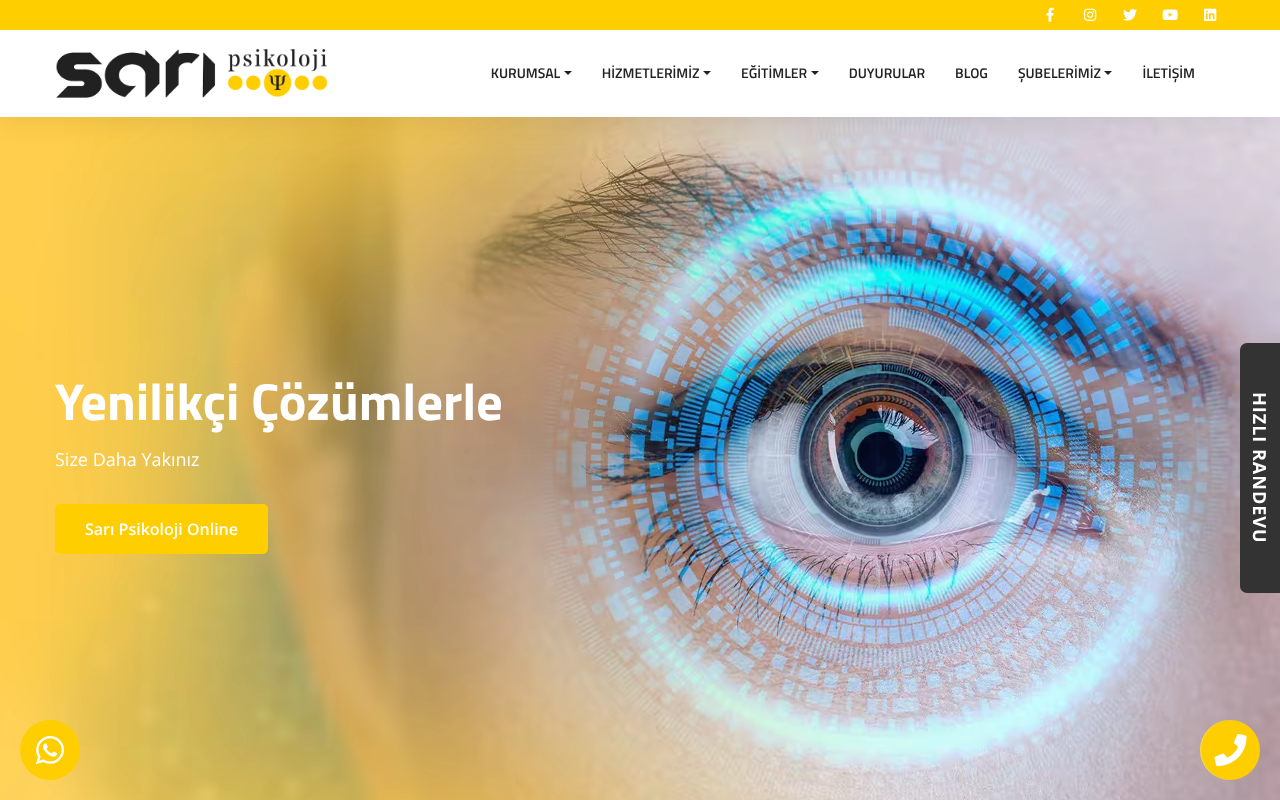 Psikolog ve Psikolojik Danışmanlık Merkezi screenshot — 30 Apr 2026