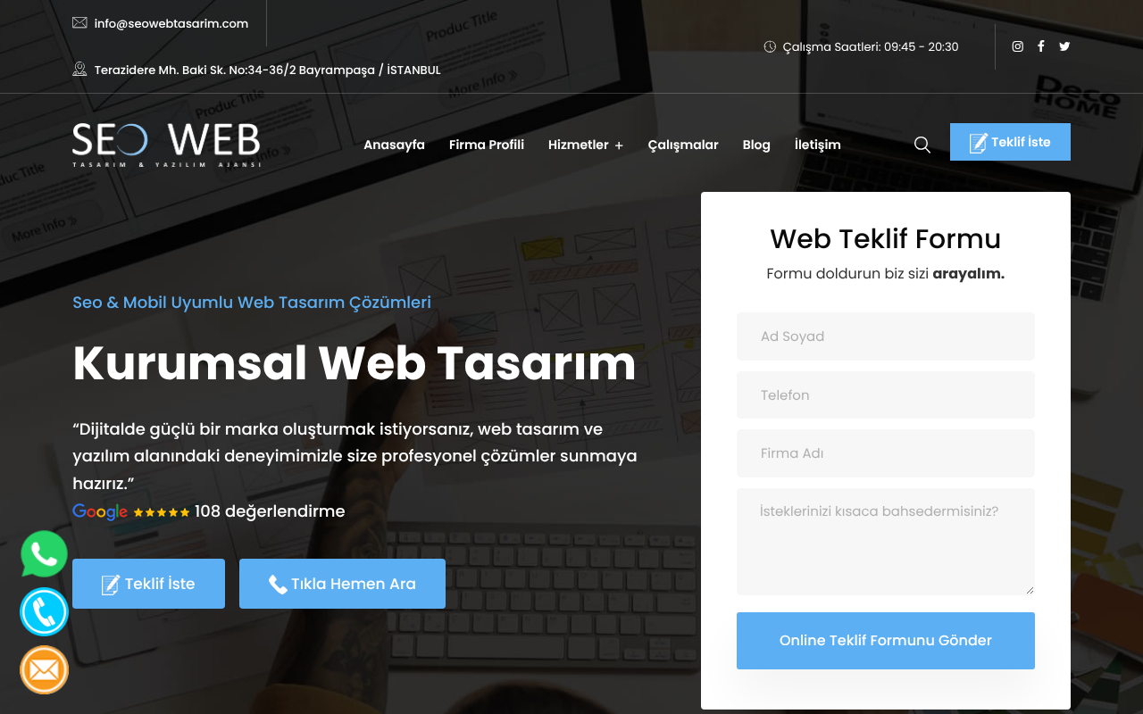 SEO Web Tasarım screenshot — 30 Apr 2026