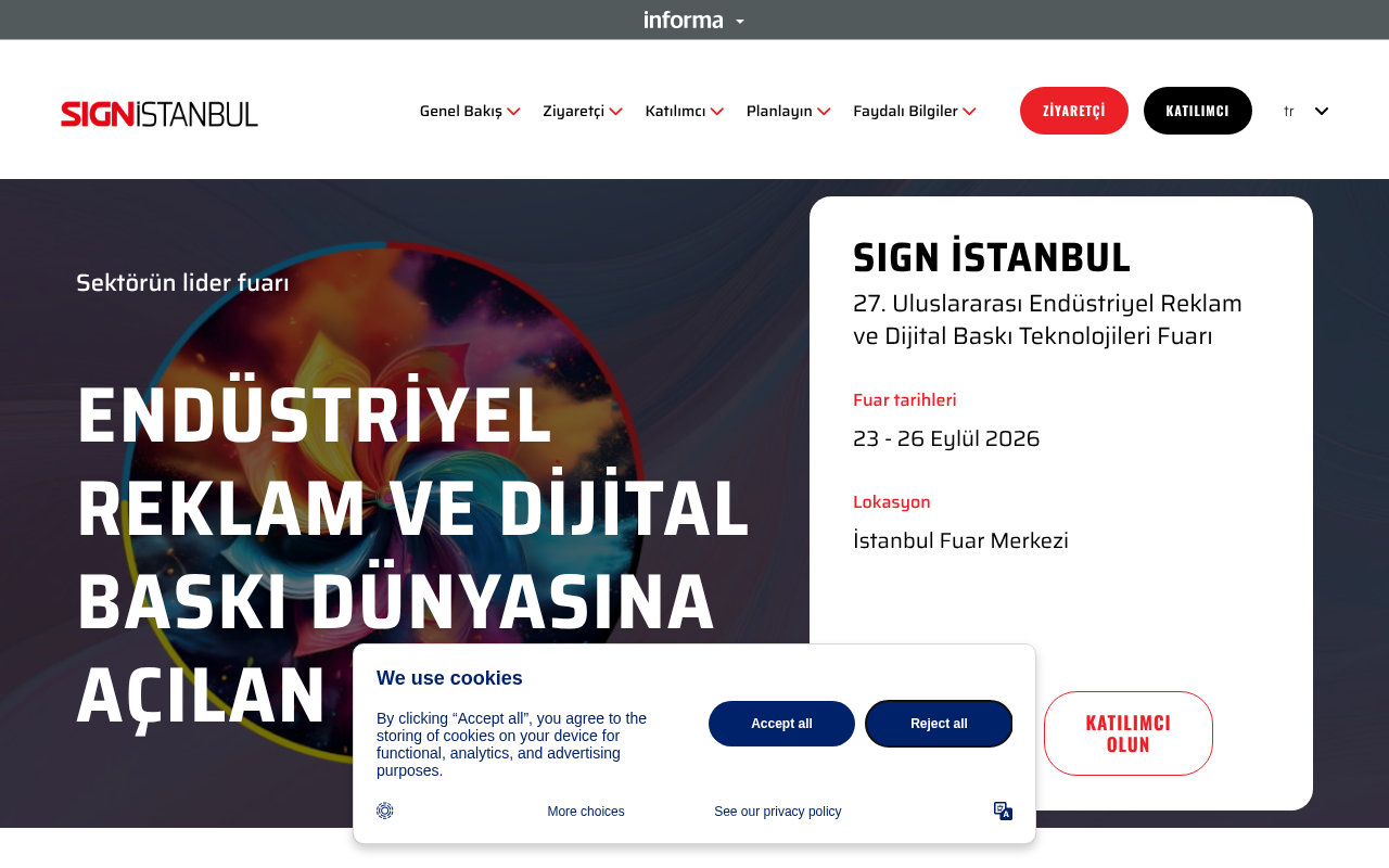 SIGN İstanbul 2026 screenshot