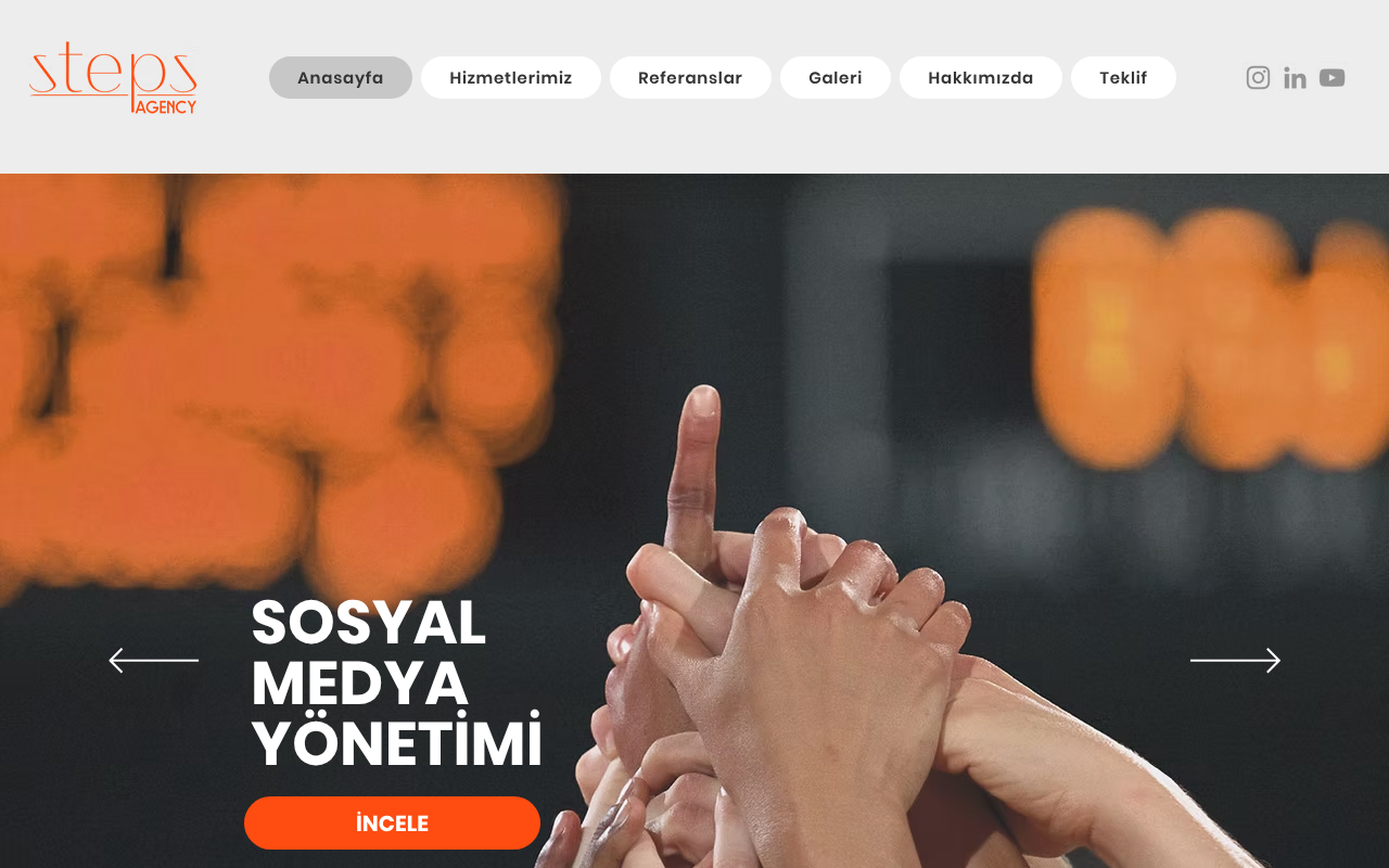 Steps Agency screenshot
