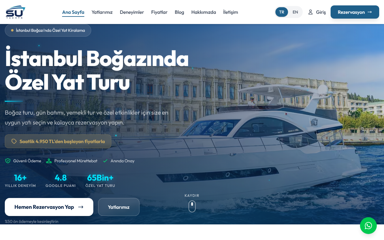 SU Yatçılık screenshot — 30 Apr 2026