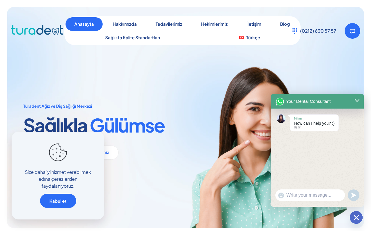 Turadent Ağız ve Diş Sağlığı Merkezi screenshot — 30 Apr 2026