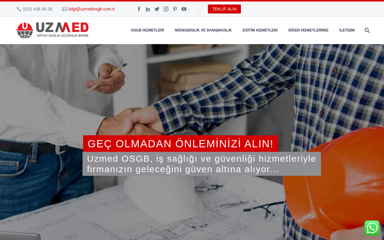 Arnavutköy OSGB Firması screenshot