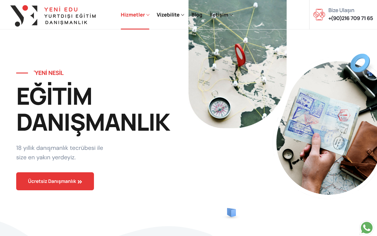 YeniEdu Eğitim Danışmalığı screenshot