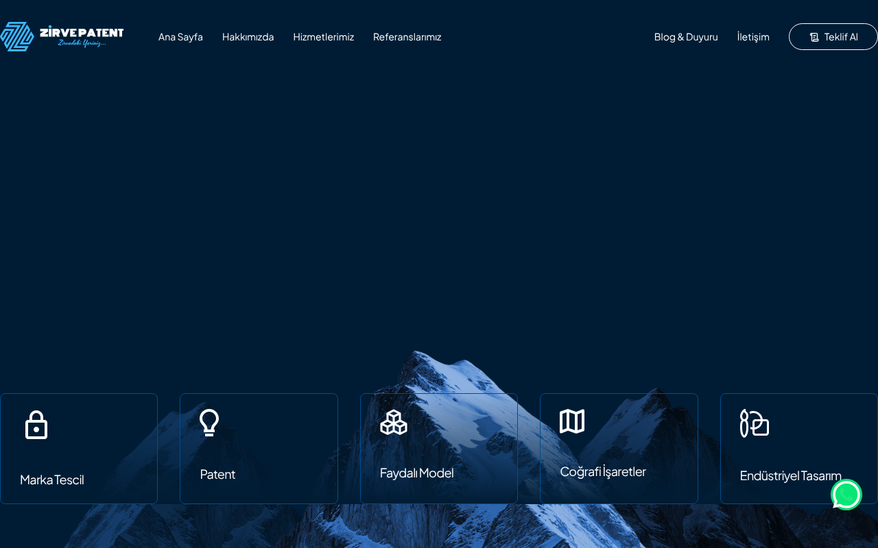 Zirve Patent screenshot
