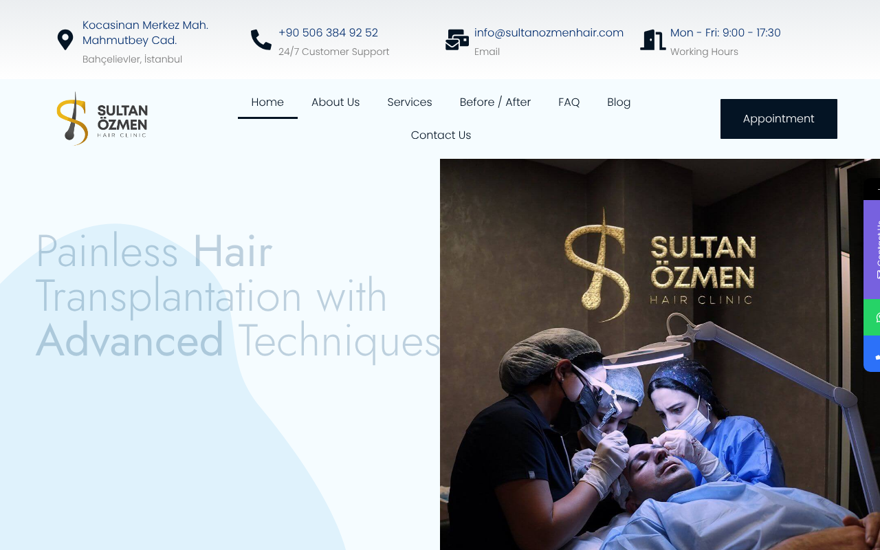 Web sitesi görüntüsü
