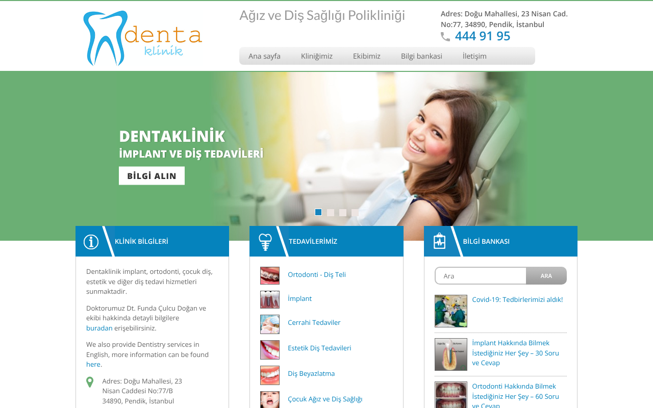 Web sitesi görüntüsü