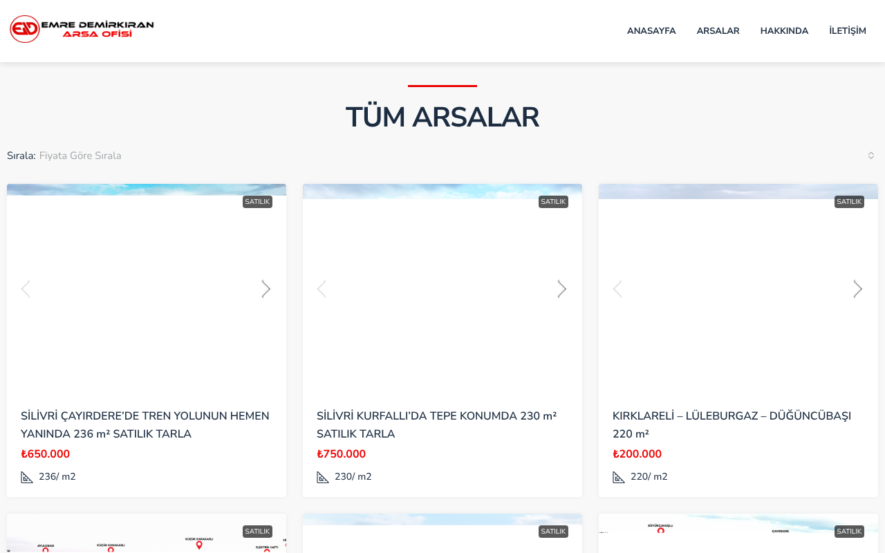 Web sitesi görüntüsü