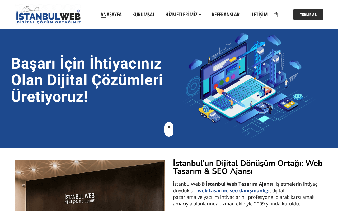 Web Tasarım İstanbul screenshot