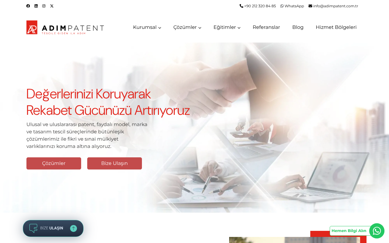 Web sitesi görüntüsü