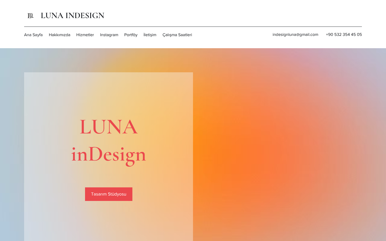 LUNAindesign screenshot