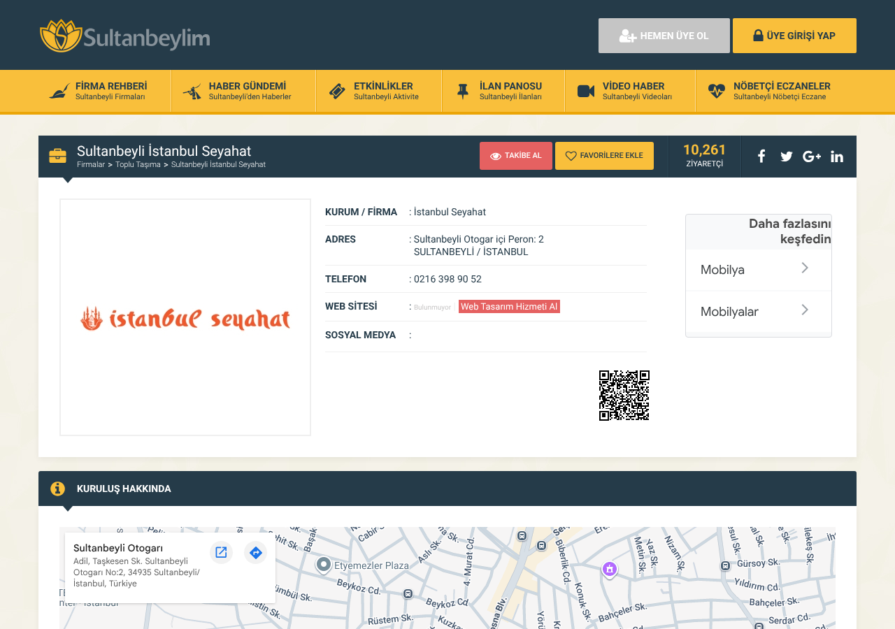 Web sitesi görüntüsü
