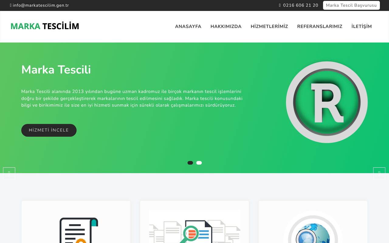 Marka Tescilim, Marka Tescili, Marka Tescil Sorgulama screenshot