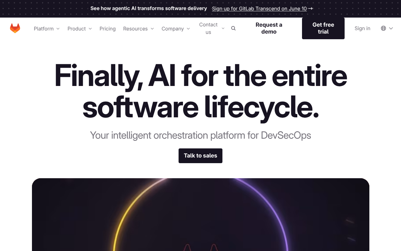 GitLab screenshot