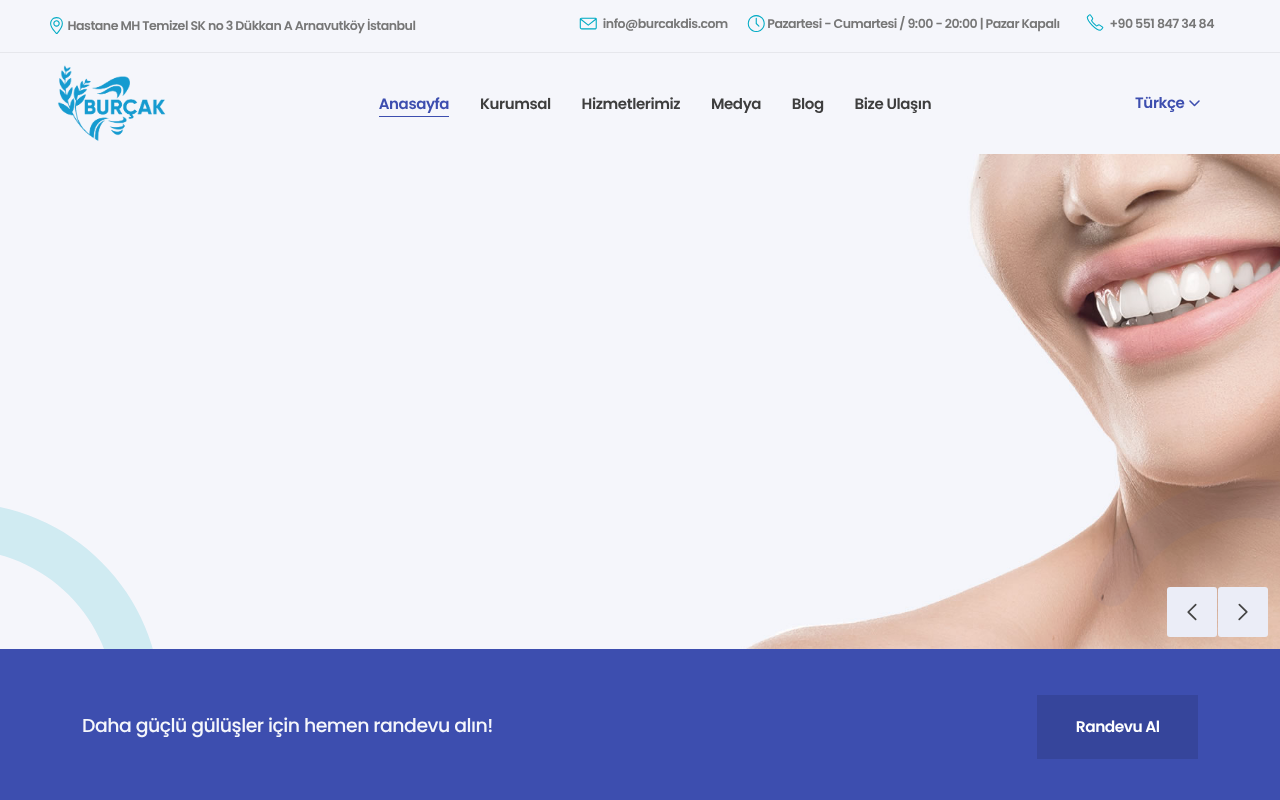 Web sitesi görüntüsü