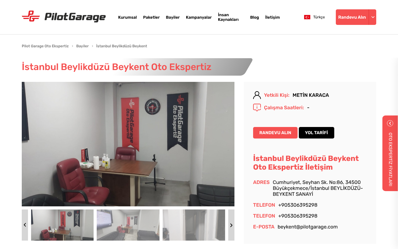 Web sitesi görüntüsü