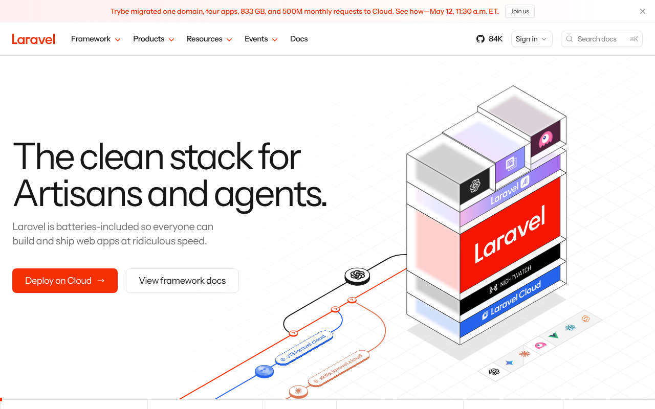 Laravel screenshot
