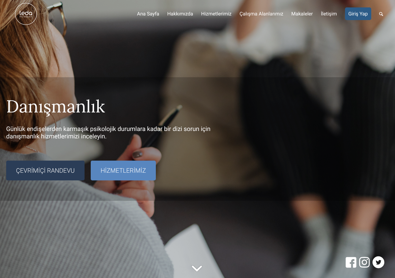Web sitesi görüntüsü