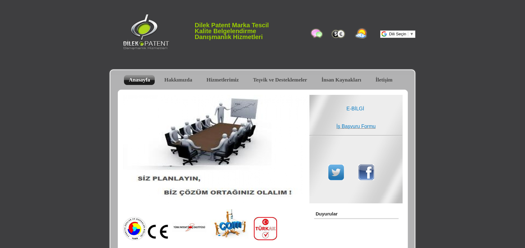Web sitesi görüntüsü