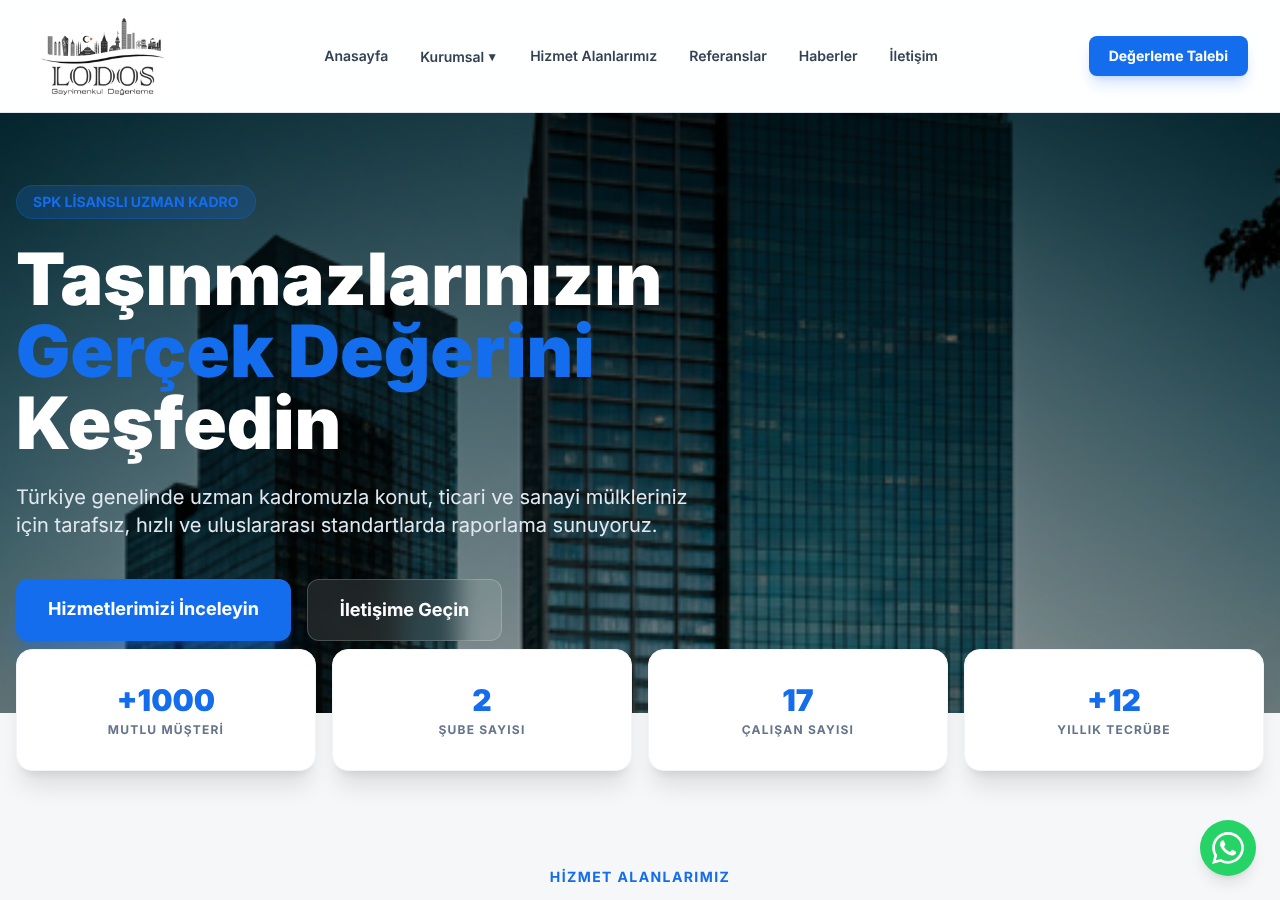 Web sitesi görüntüsü