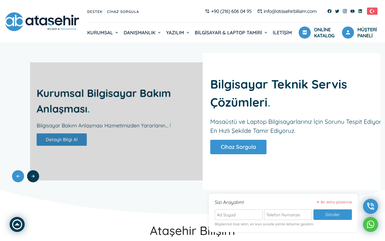 Ataşehir Bilişim — Web Directory