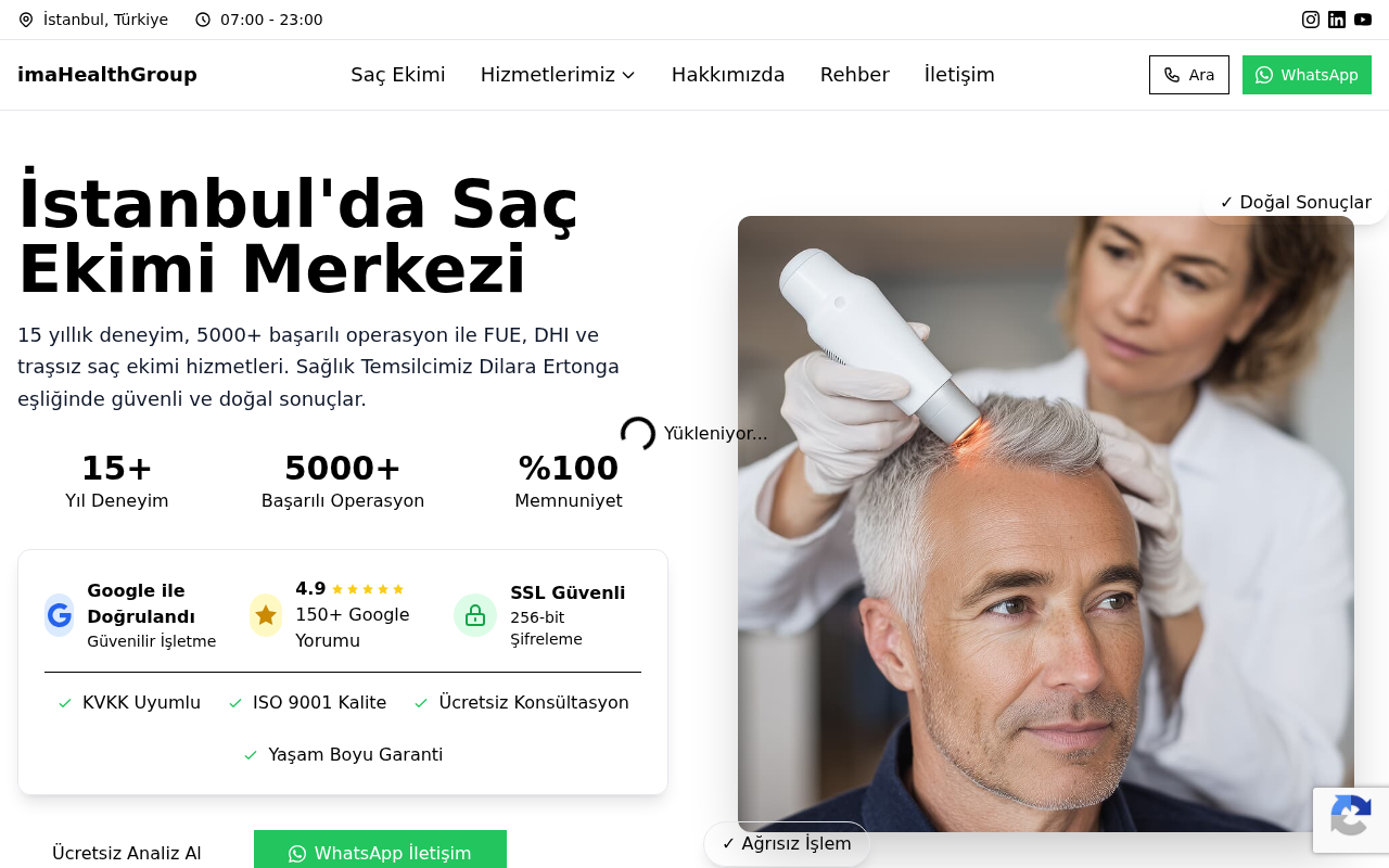 Web sitesi görüntüsü