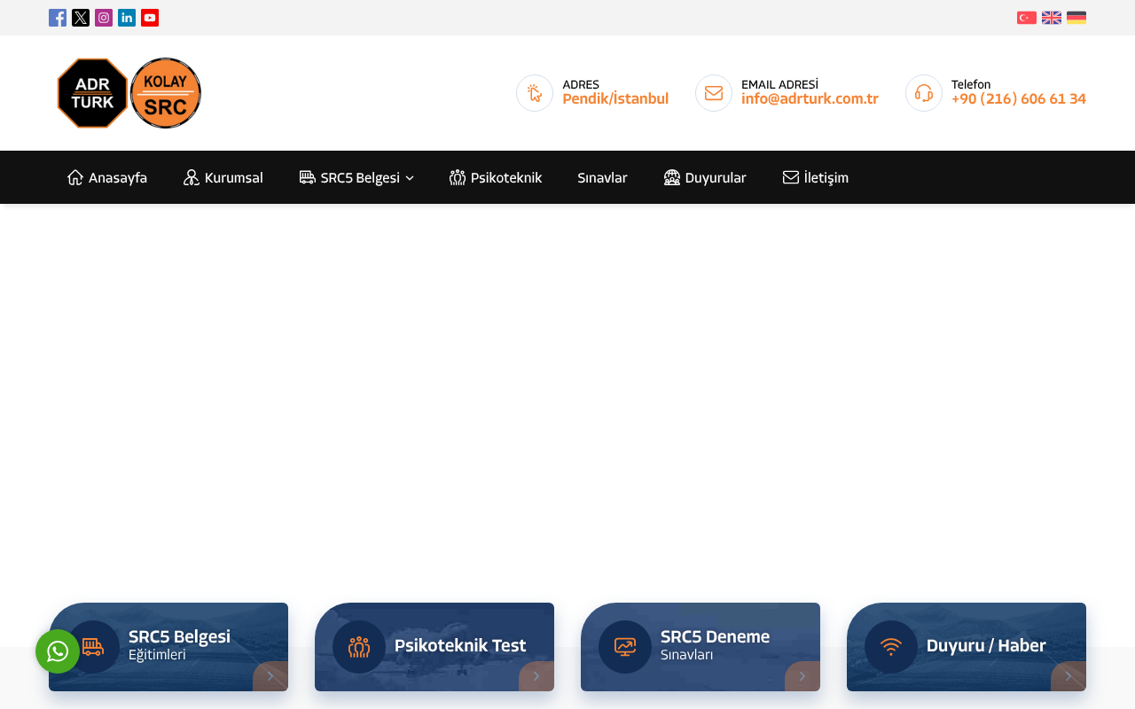 Web sitesi görüntüsü