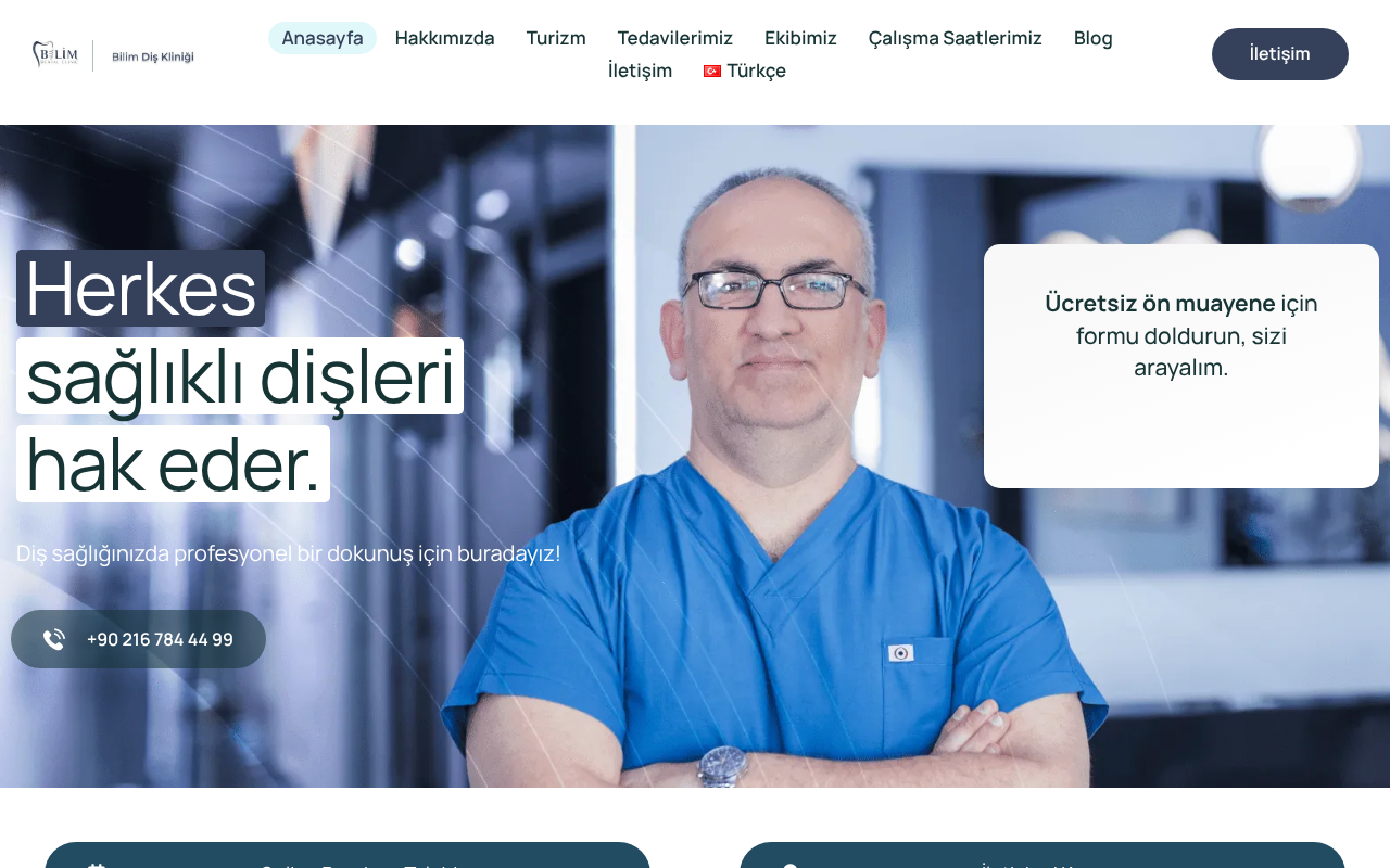 Web sitesi görüntüsü