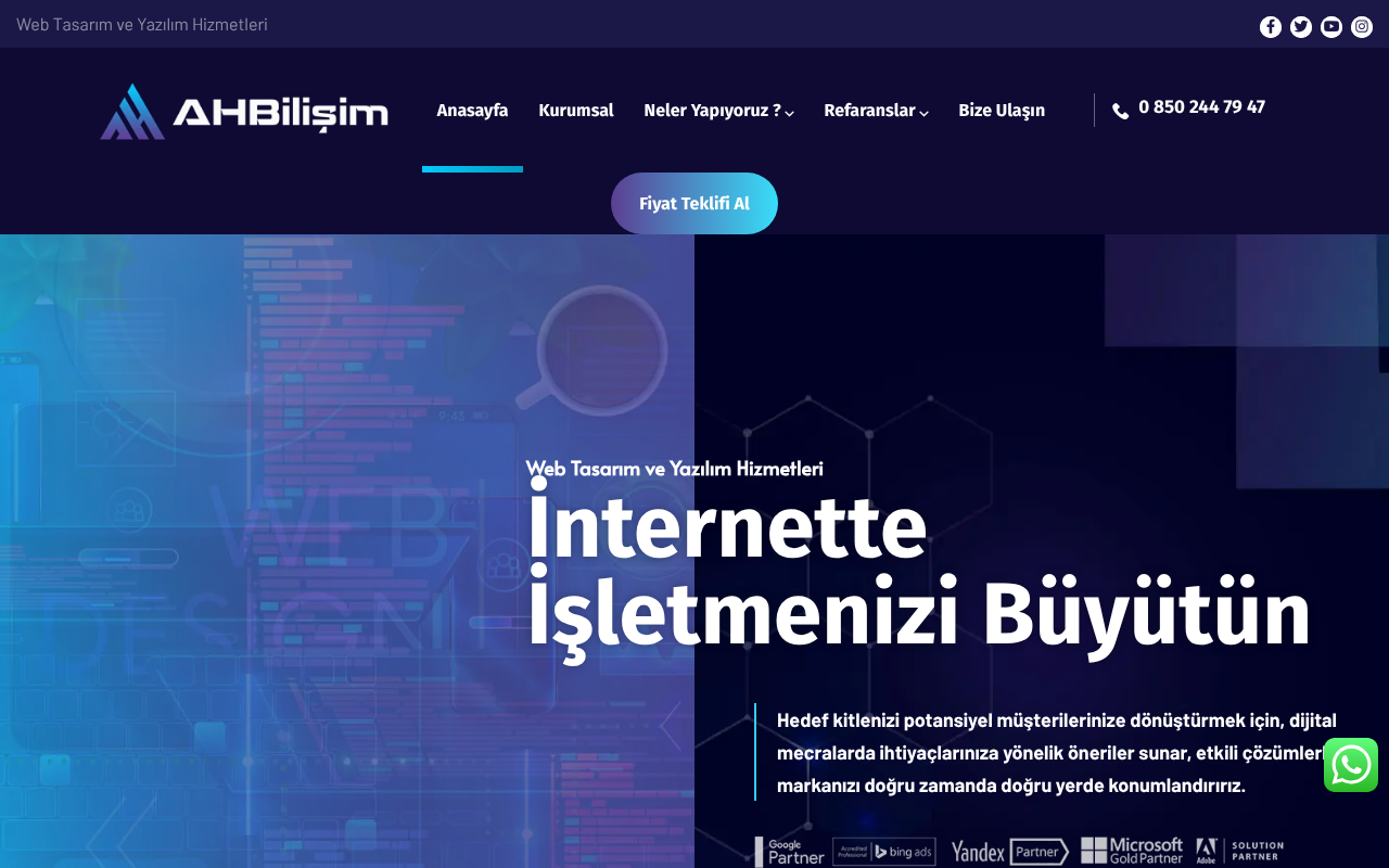 AHBilişim — Site Report