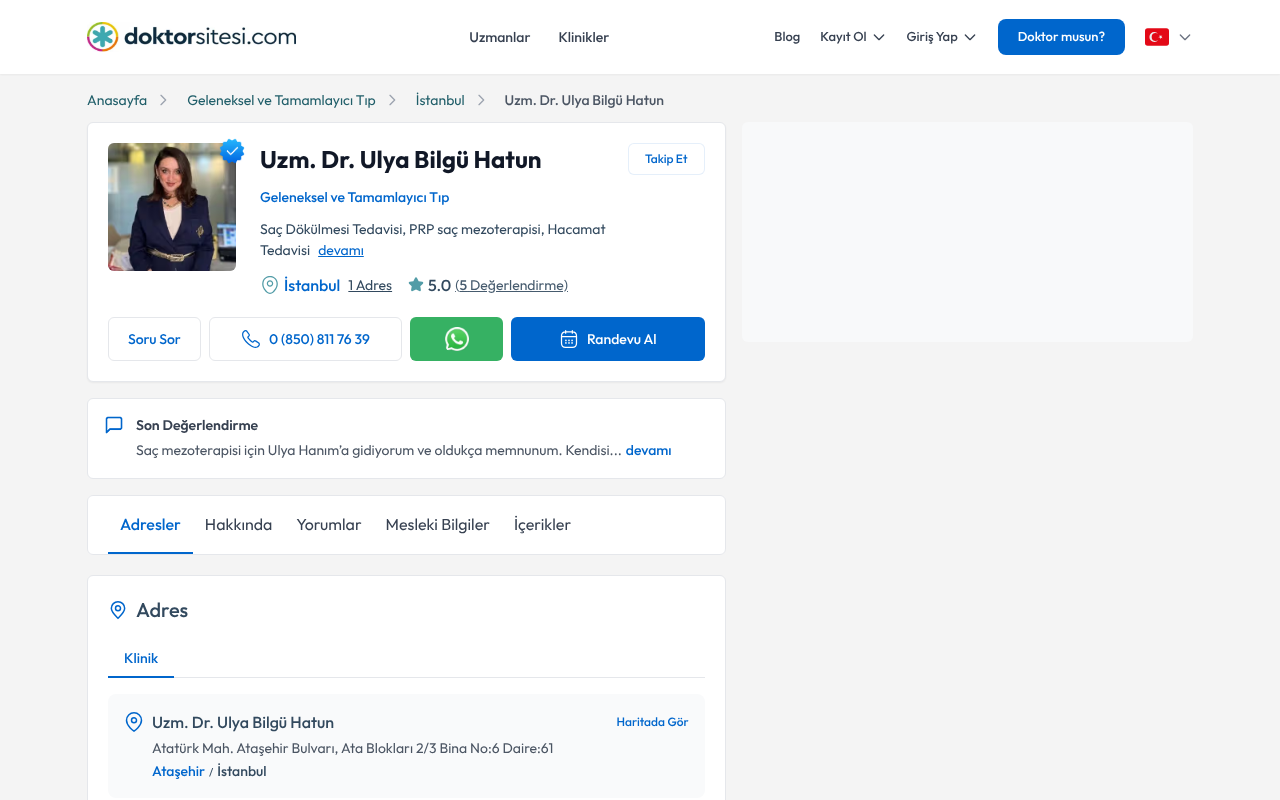 Web sitesi görüntüsü