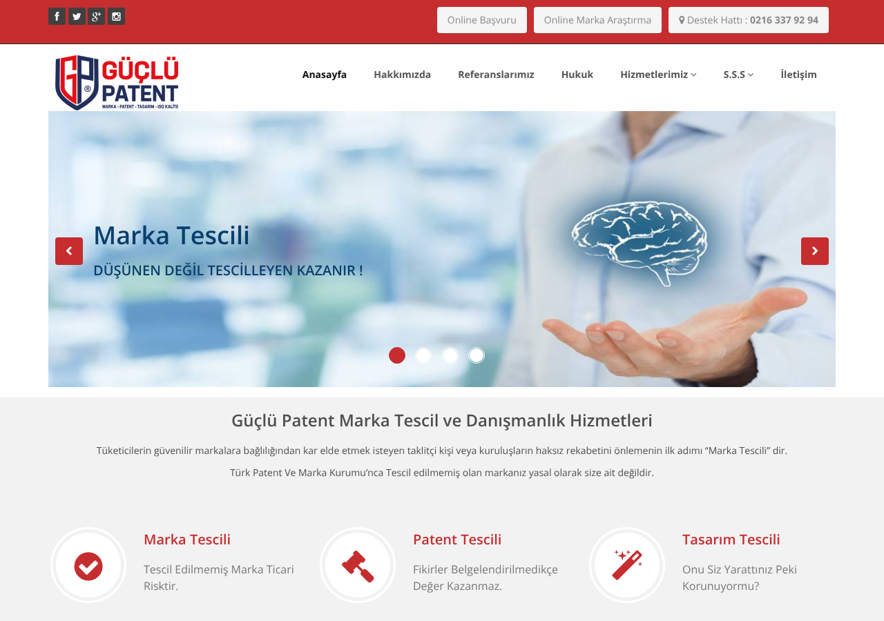 Guclu Patent Marka Tescili Patent Tescili ISO Danismanlik