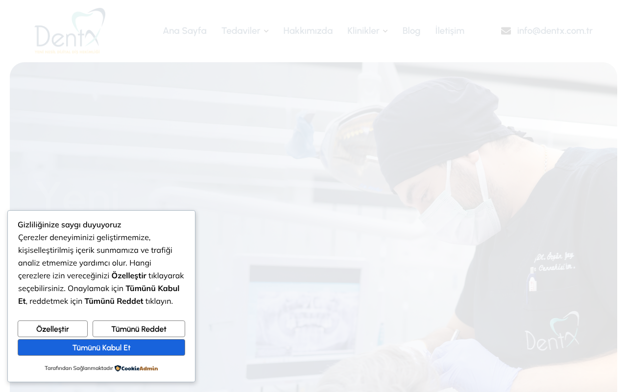 Web sitesi görüntüsü