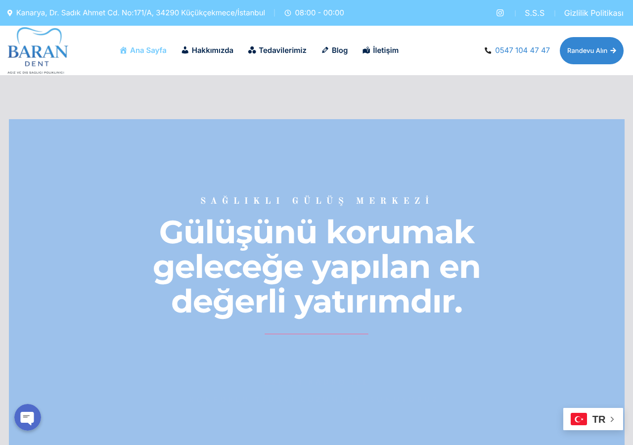 Web sitesi görüntüsü