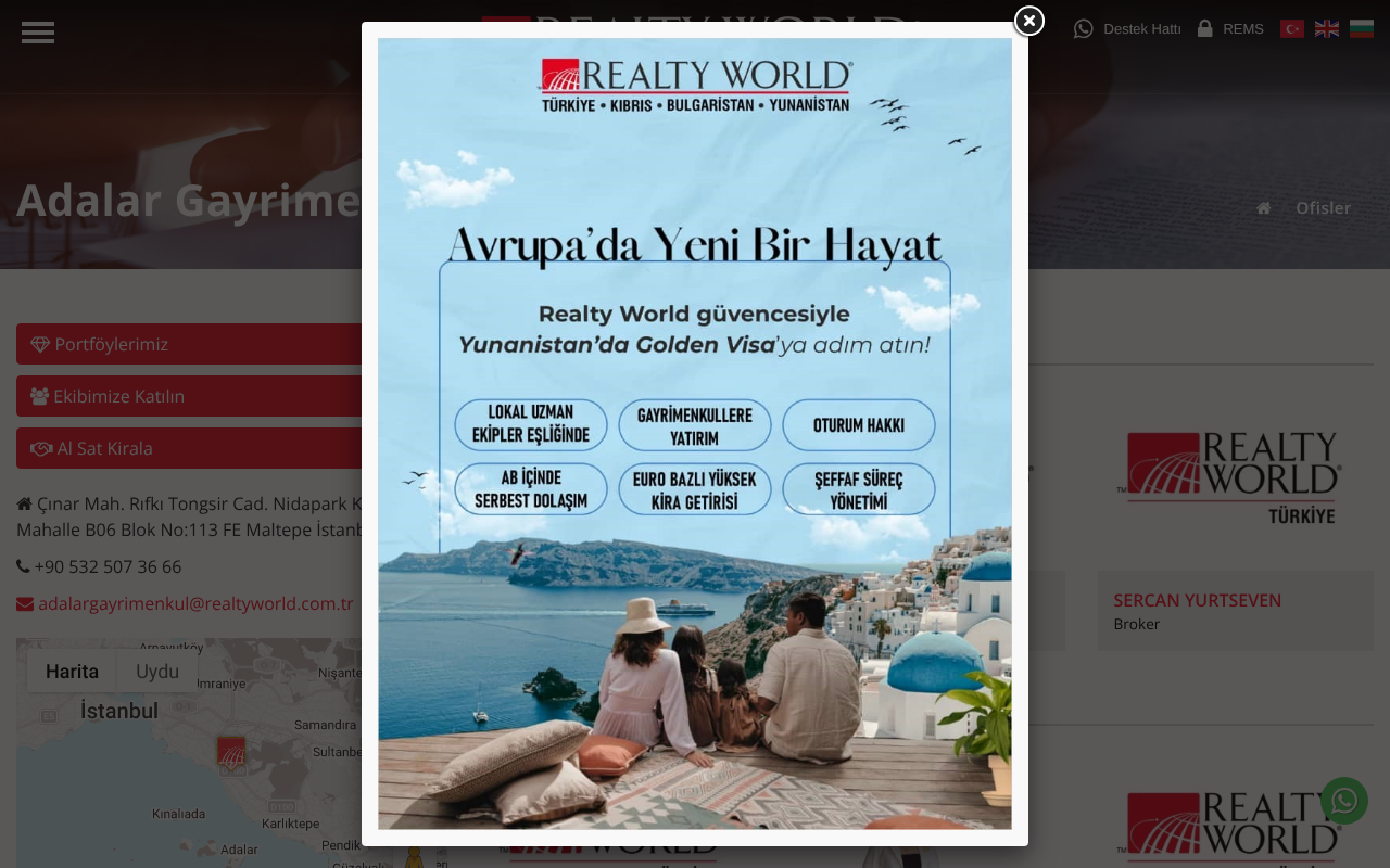 Adalar Gayrimenkul — Web Directory