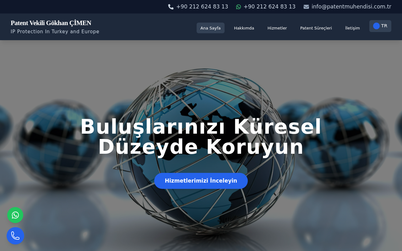 Patent Vekili Gökhan ÇİMEN