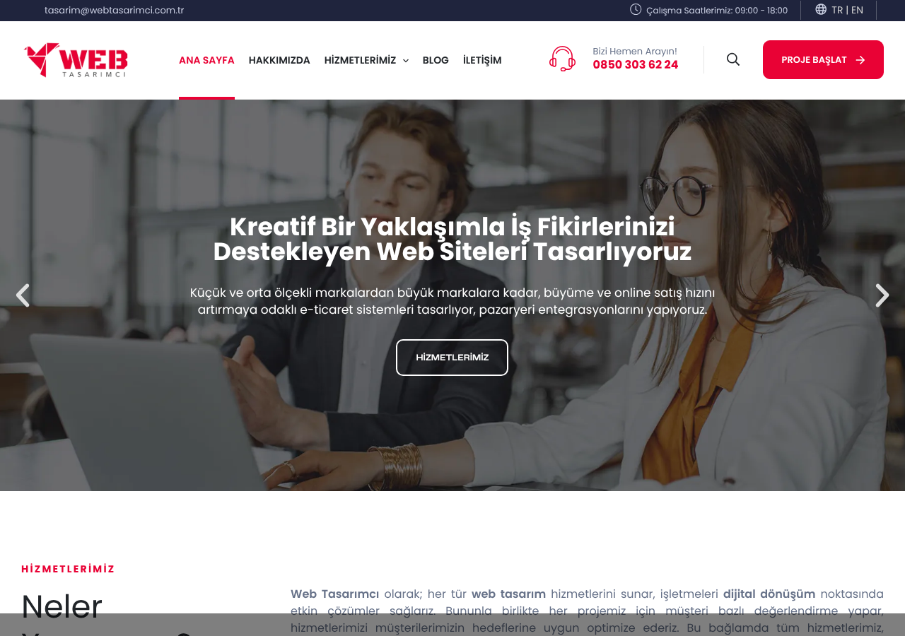 Web Tasarımcı