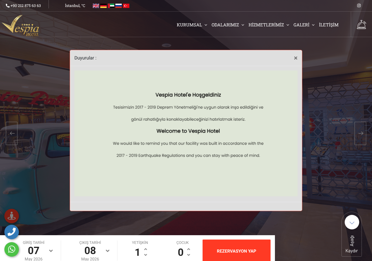 Web sitesi görüntüsü