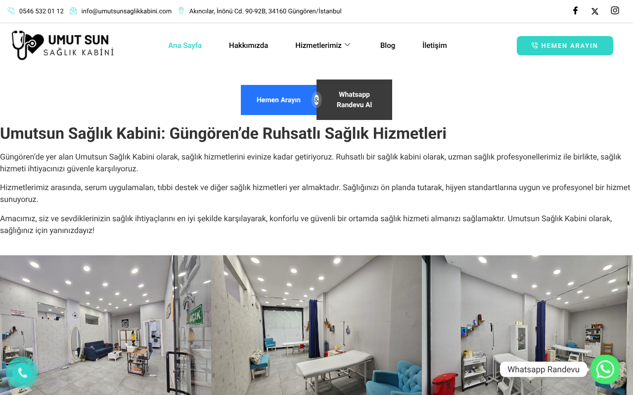 Web sitesi görüntüsü