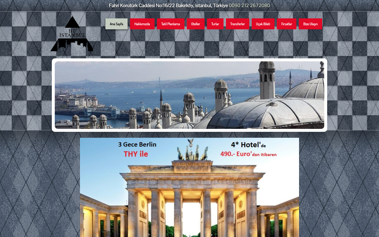 Web sitesi görüntüsü