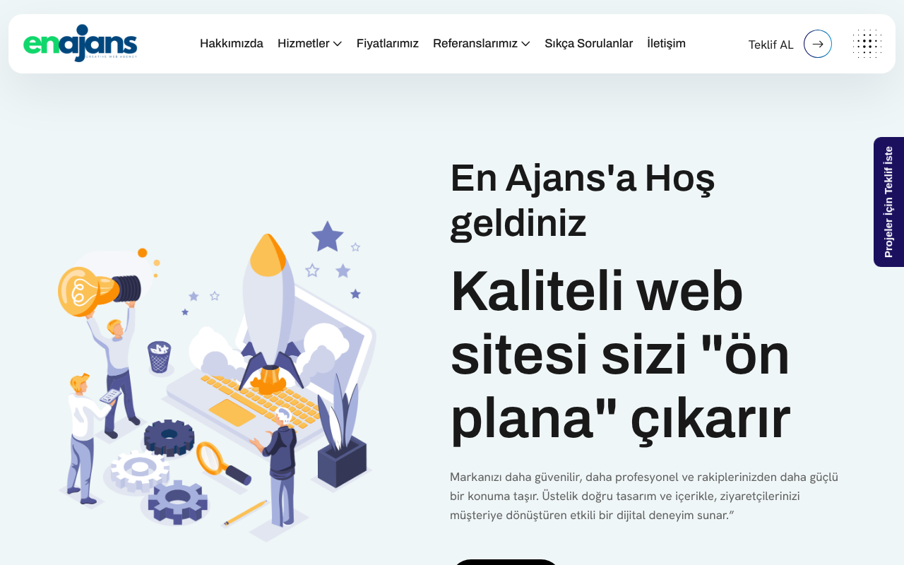 En Ajans — Site Report