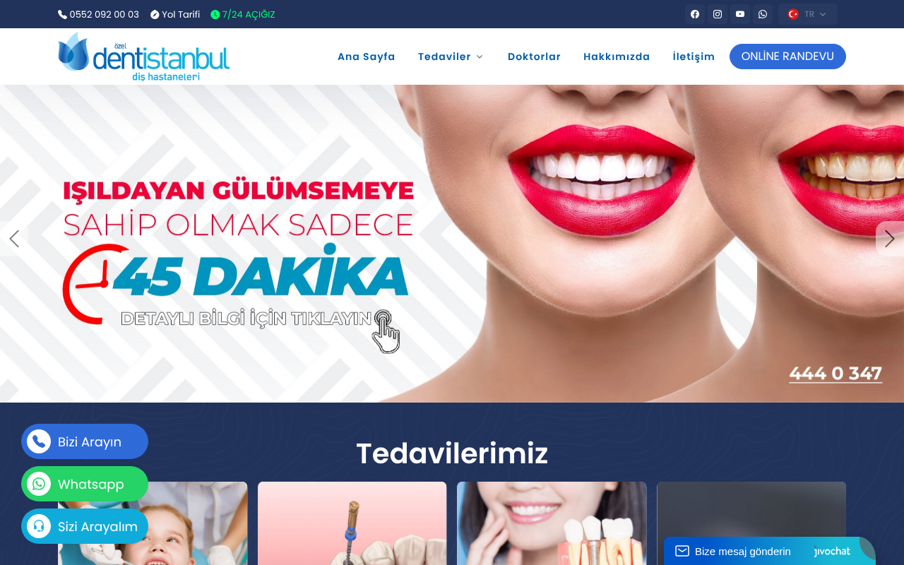 Özel Dentistanbul Diş Hastanesi