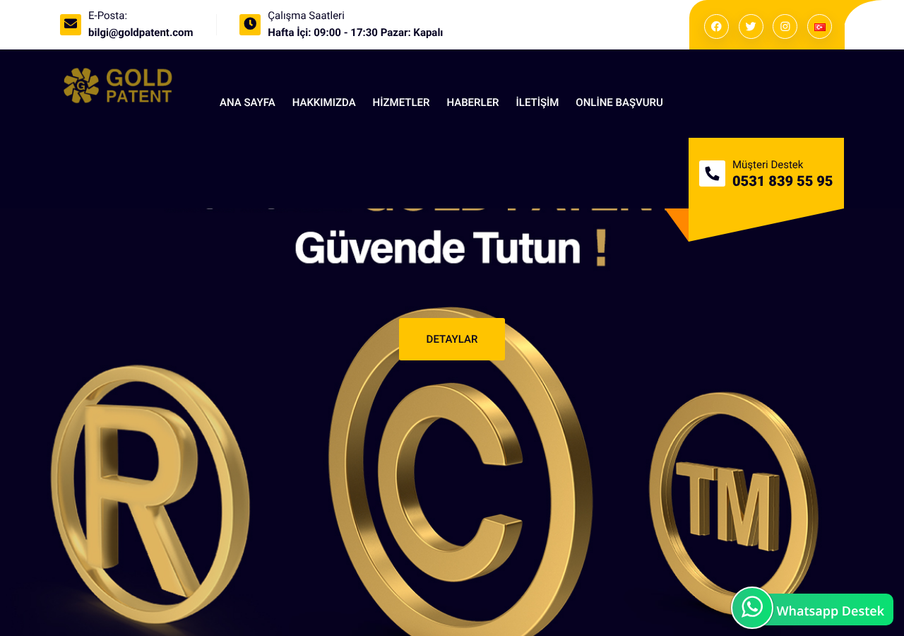 Gold Patent Müşavirlik — Web Directory