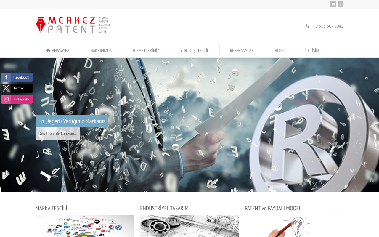 Merkez Patent screenshot