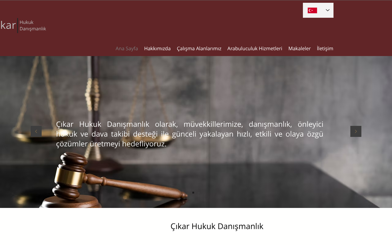 ÇIKAR HUKUK BÜROSU — Web Directory