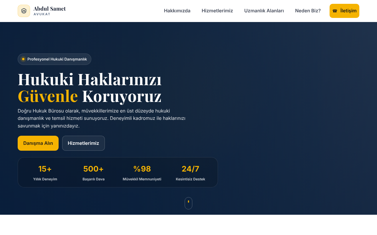 Doğru Hukuk Bürosu screenshot