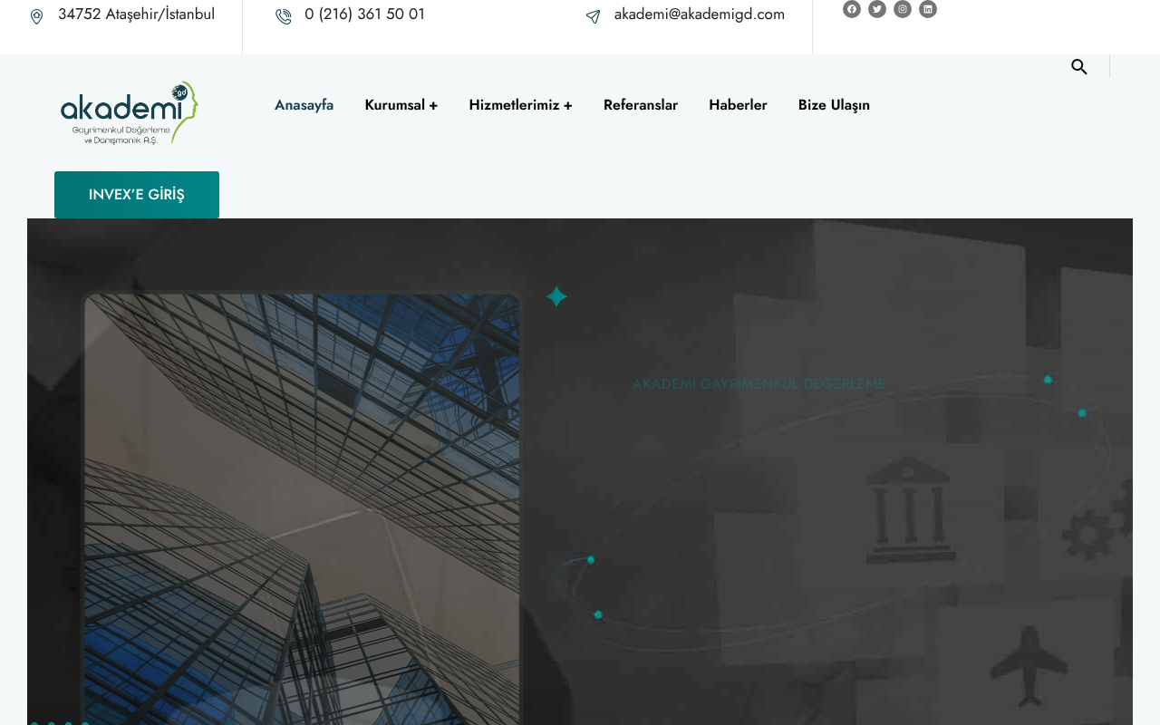 Akademi Gayrimenkul Değerleme — Site Report
