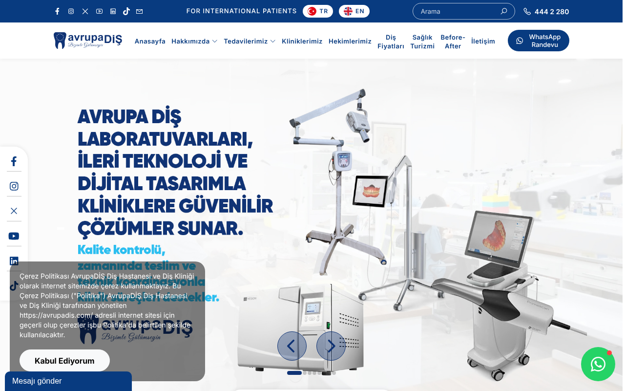 AvrupaDİŞ Ağız ve Diş Sağlığı Merkezi