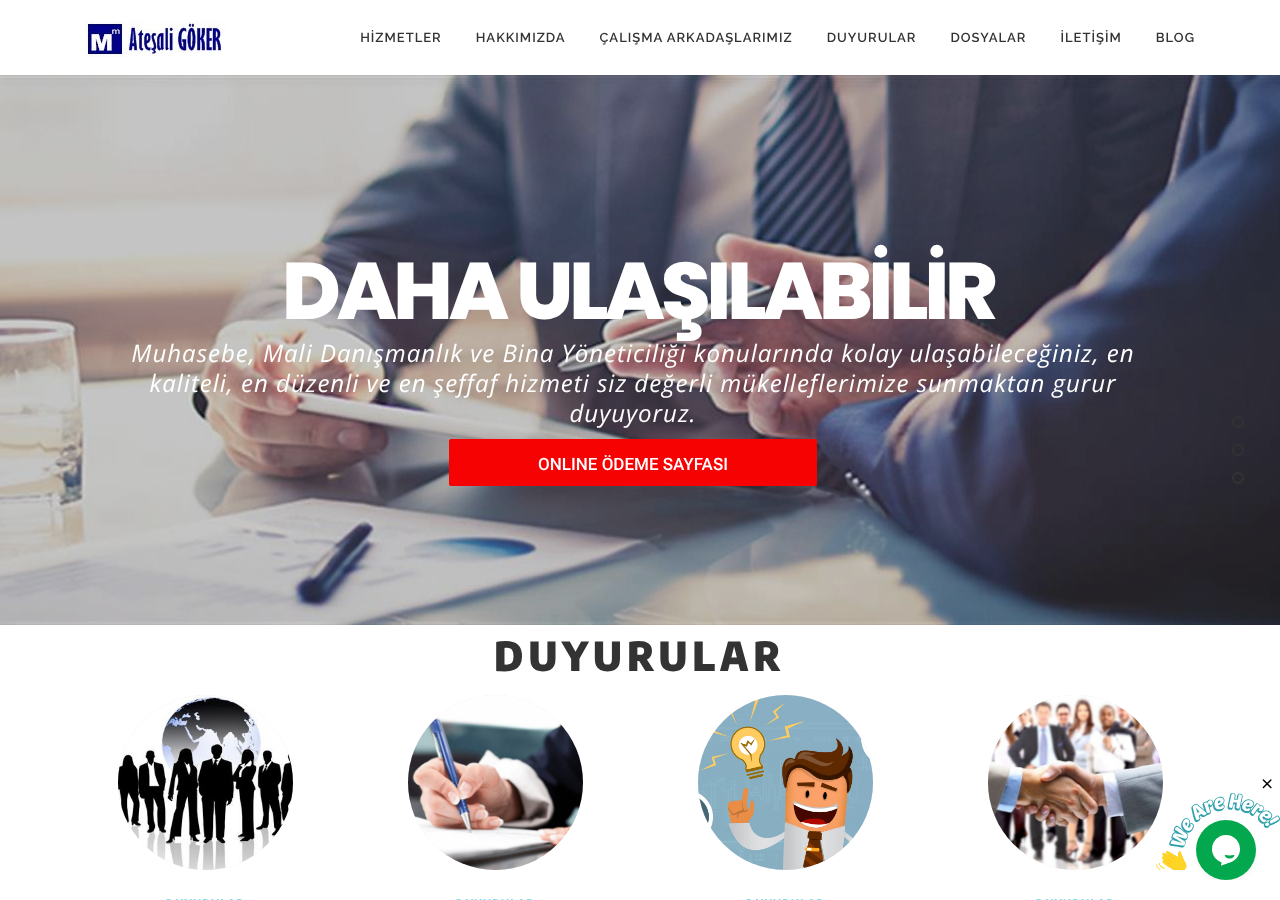 Büyükçekmece Serbest Muhasebeci Mali Müşavir Ateşali GÖKER